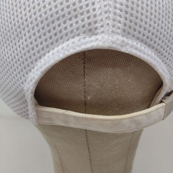 Crooked Stick Mens 2009 U.S. Senior Open Slideback Hat White Blue Adjustable - Picture 9 of 13